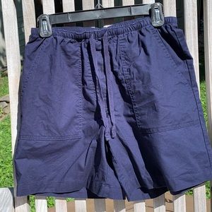 L.L.Bean Navy Sunwashed Shorts
